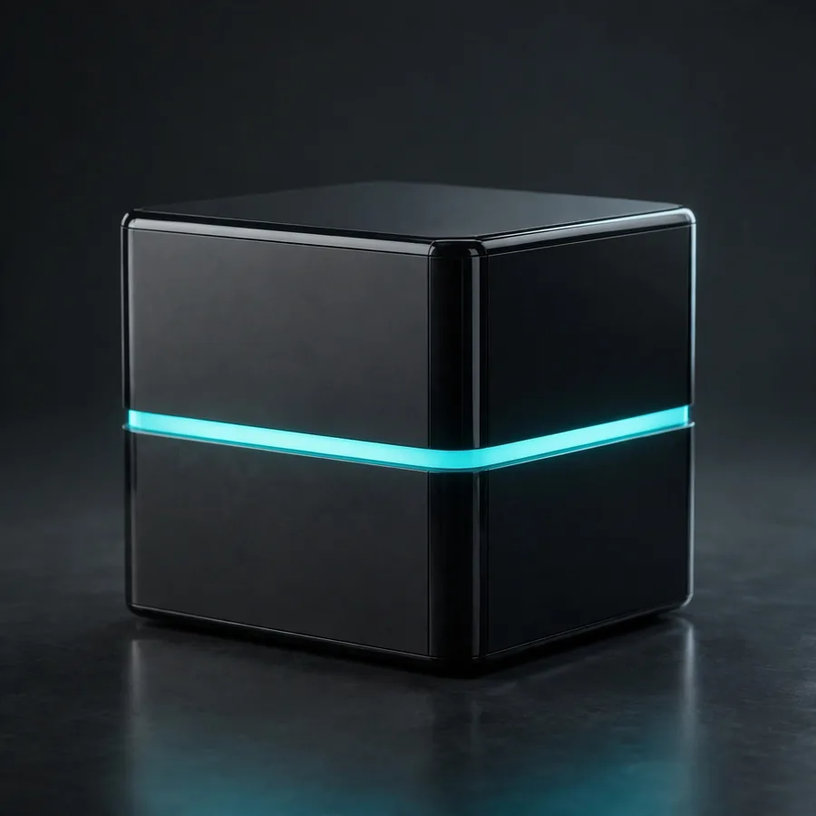 A sealed computer box