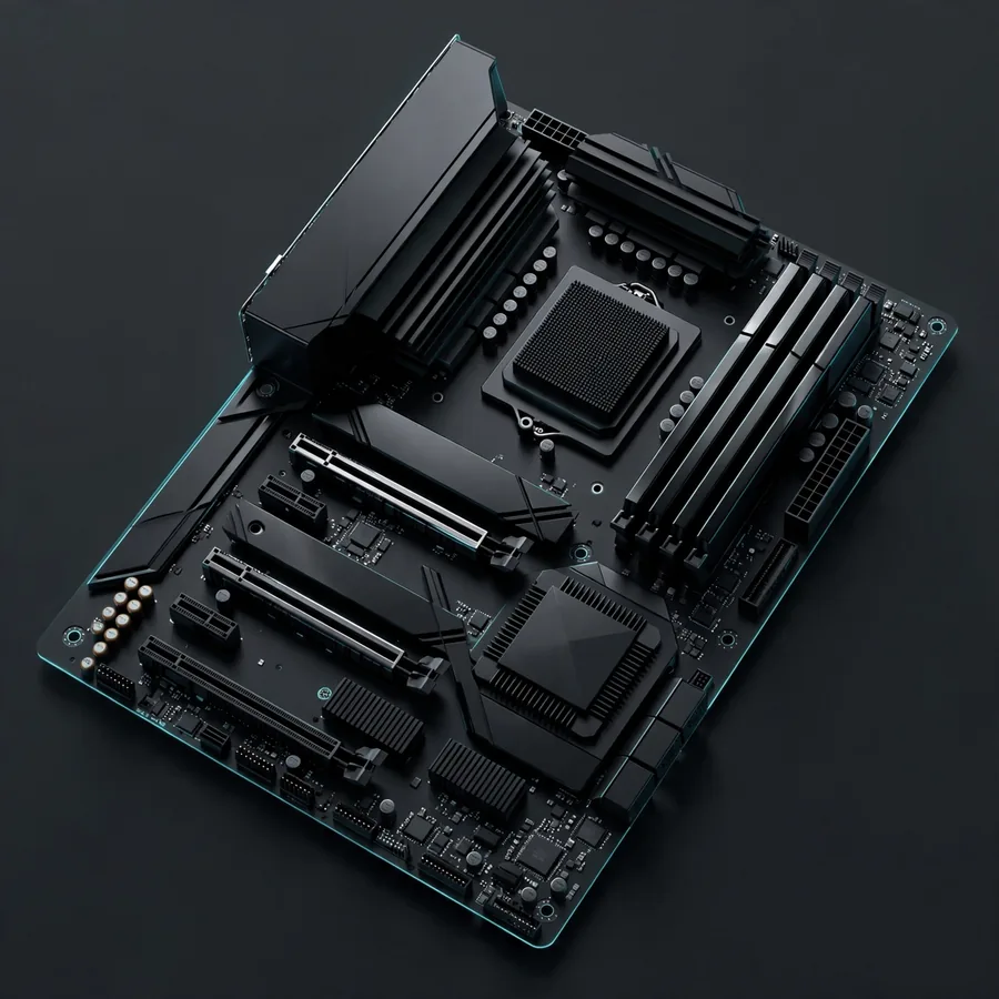 ATX motherboard with Wi-Fi